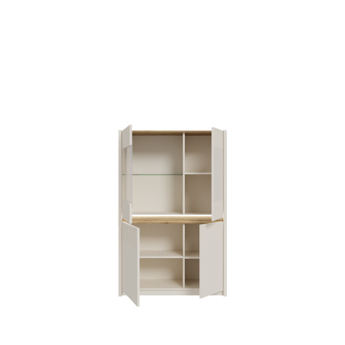 Комплект в гостиную Forte OAK SQUERE OSQT031B из 4-х элементов песочный - дуб маувелла