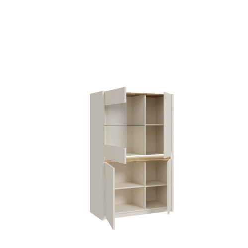 Комплект в гостиную Forte OAK SQUERE OSQT031B из 4-х элементов песочный - дуб маувелла