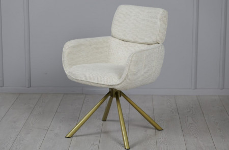 Стул обеденный поворотный TOP- PRESTOL Артур айвори