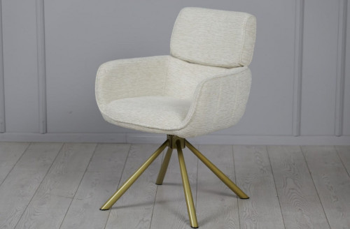 Стул обеденный поворотный TOP- PRESTOL Артур айвори