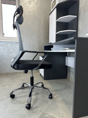 Кресло офисное компьютерное Perfect Home OC-8330M Серый