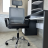 Кресло офисное компьютерное Perfect Home OC-8330M Серый