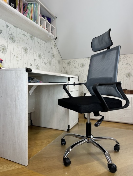 Кресло офисное компьютерное Perfect Home OC-8330M Серый