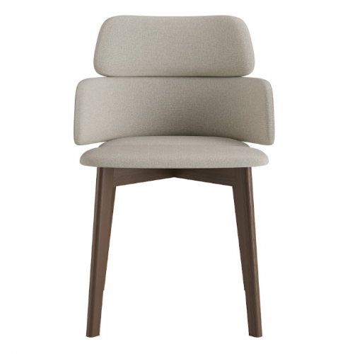 Стул обеденный LVK- Swan (Свон)массив ясеня (темный орех)   