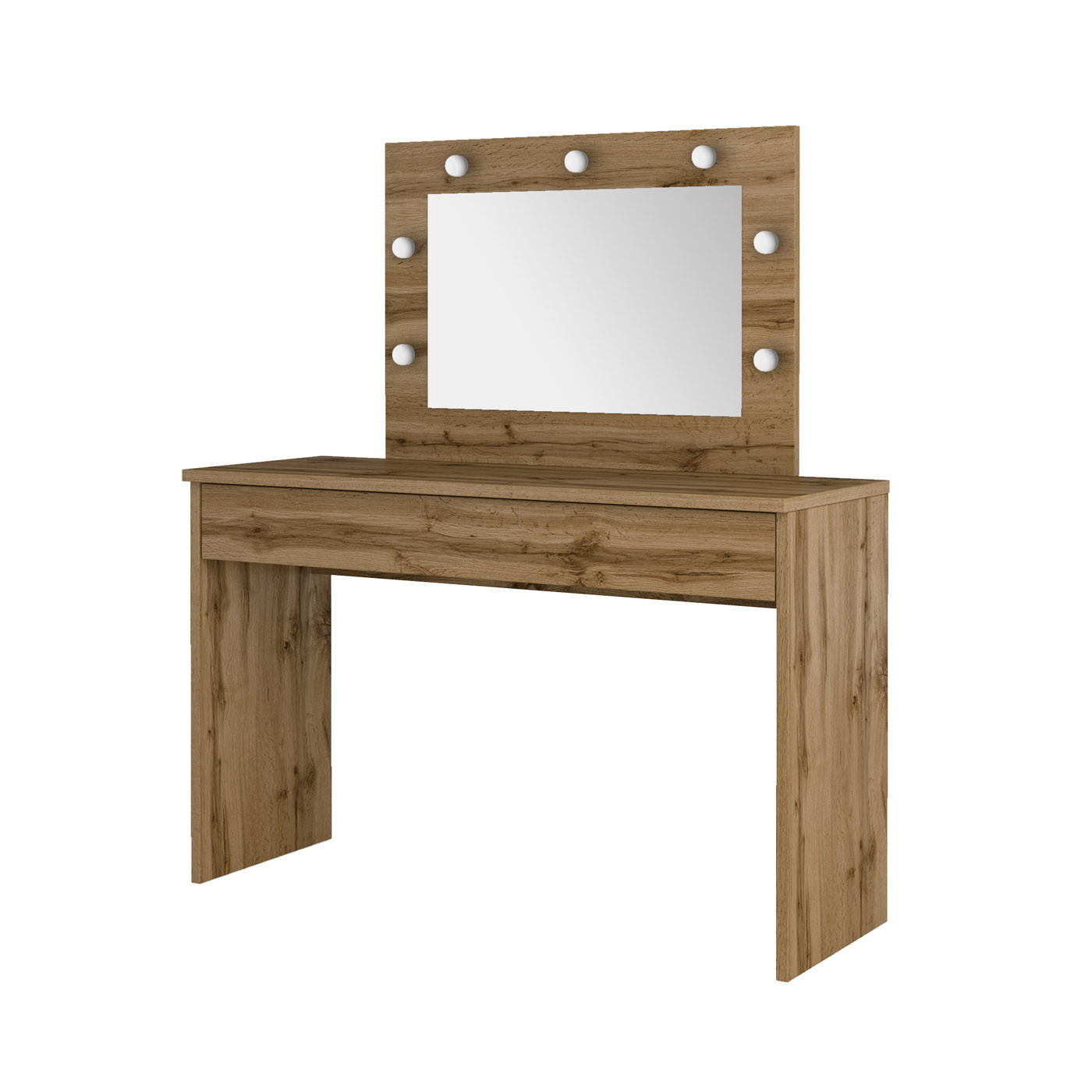Туалетный столик с зеркалом Helvetia EVA 24N0NX49 (дуб вотан)