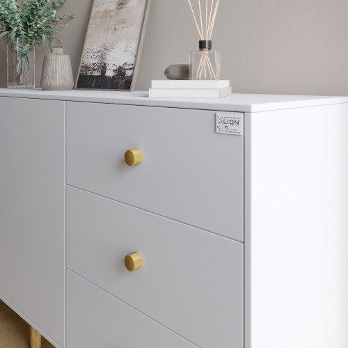 Комод Хьюге-5 Кашемир (LION-041112) ТОП