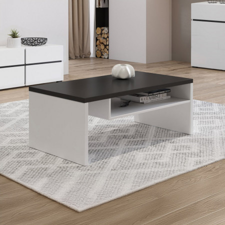 Комплект в гостиную Helvetia CROSS (белый-черный)