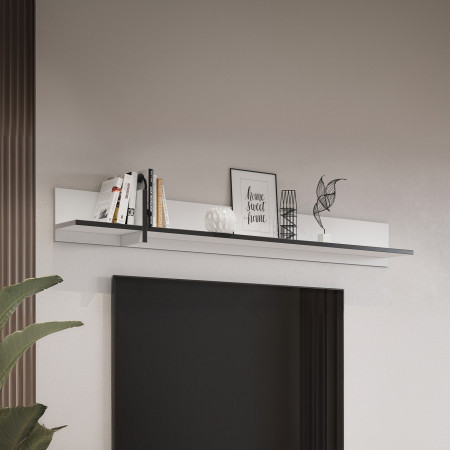 Комплект в гостиную Helvetia CROSS (белый-черный)