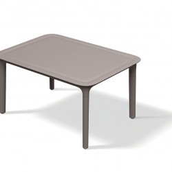 Стол журнальный уличный VLL- FERNE Remo (коричневый, белый, кирпичный)