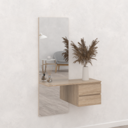 Тумба с зеркалом  120х78х15 см KOD- П-зер