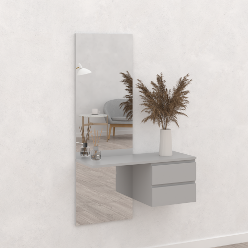 Тумба с зеркалом  120х78х15 см KOD- П-зер