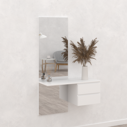 Тумба с зеркалом  120х78х15 см KOD- П-зер