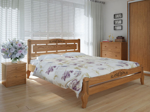 Кровать деревянная MOM- Осака люкс плюс 