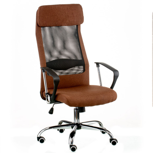 Кресло офисное TPRO- Silba brown E5814