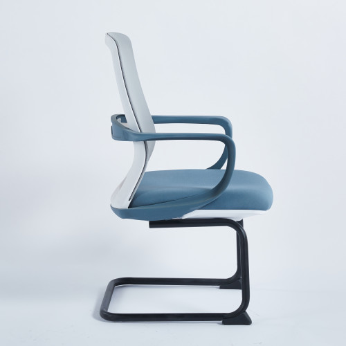Кресло офисное  INI- FLASH II серо-синее/черный каркас