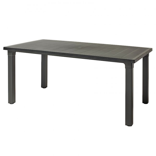 Стол пластиковый VLL- SCAB ERCOLE (белый, антрацит)