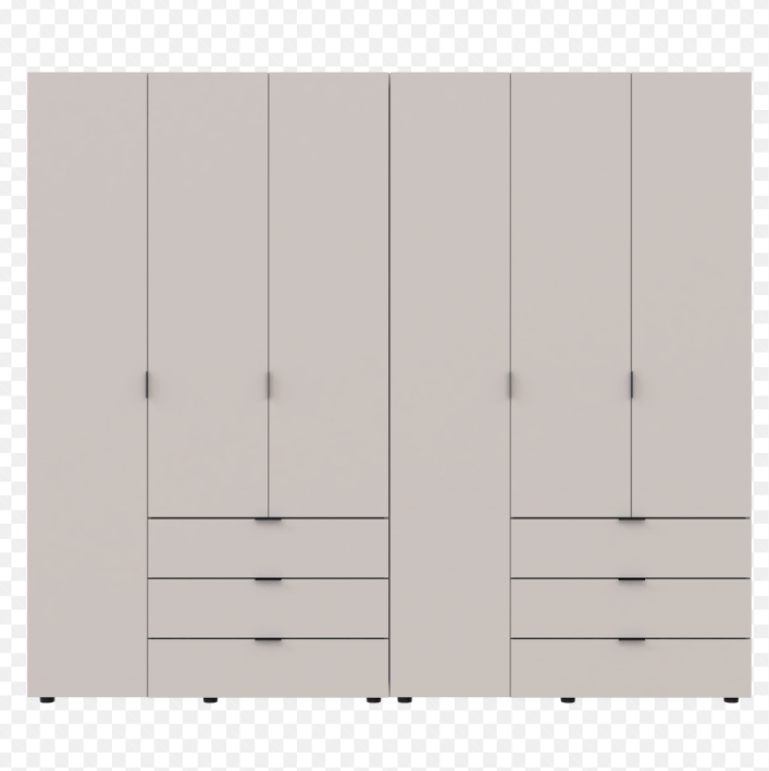 Комплект DRS- Гелар (232,4x49,5x203,4 см) 3+3 ДСП