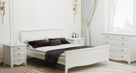 Деревянная кровать AWD- Рим