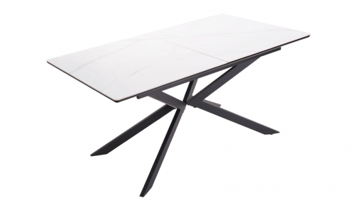 Стол обеденный TOP- Атлас белый 1600/2200х900х750