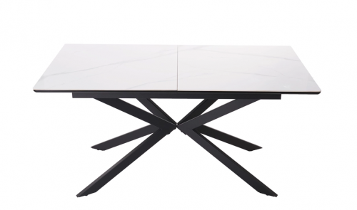 Стол обеденный TOP- Атлас белый 1600/2200х900х750