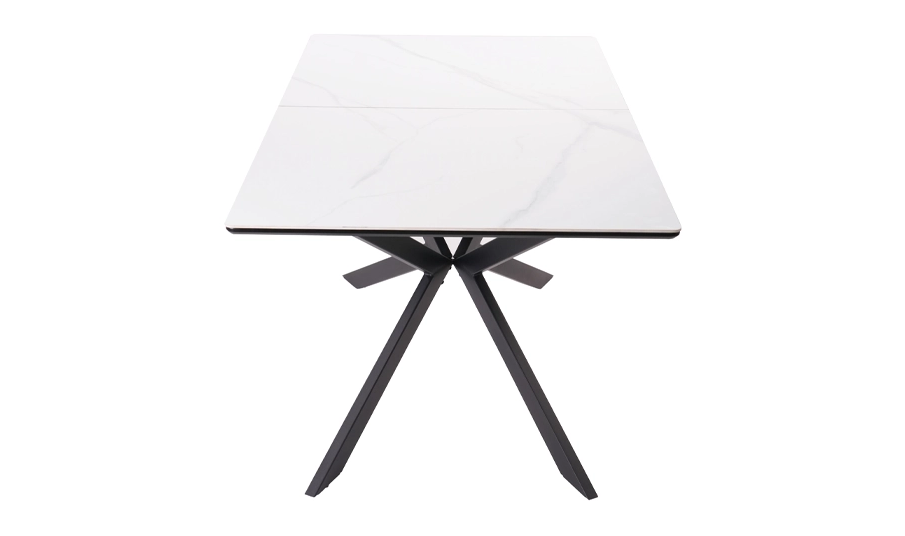 Стол обеденный TOP- Атлас белый 1600/2200х900х750