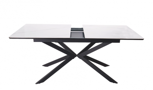 Стол обеденный TOP- Атлас белый 1600/2200х900х750