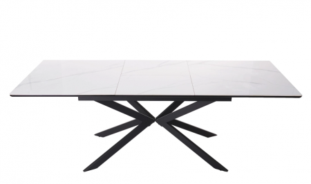 Стол обеденный TOP- Атлас белый 1600/2200х900х750