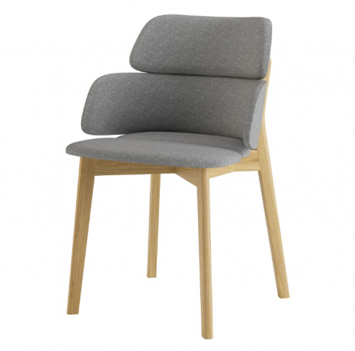 Стул обеденный LVK- Swan (Свон) массив дуба (натуральный)   