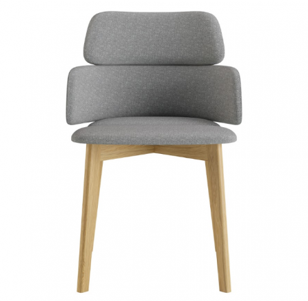 Стул обеденный LVK- Swan (Свон) массив дуба (натуральный)   