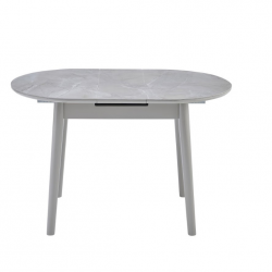 Стол раскладной VTR- ТМ-85-1 калакатта мрамор + серый  