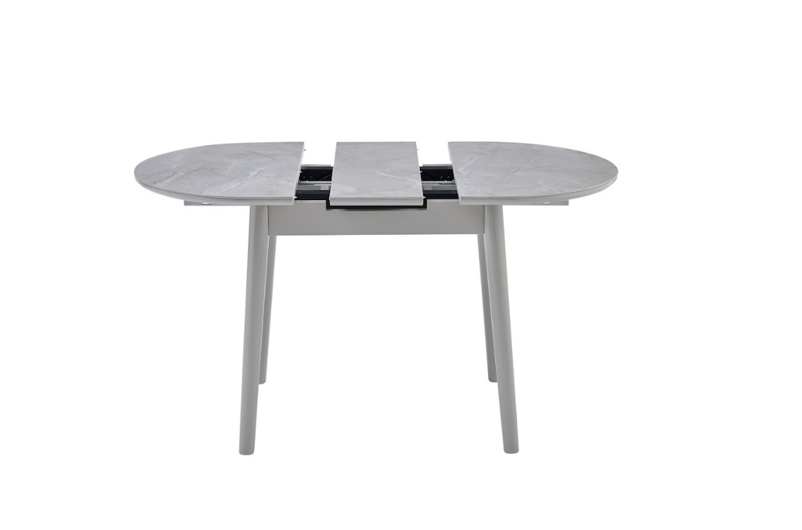 Стол раскладной VTR- ТМ-85-1 калакатта мрамор + серый  