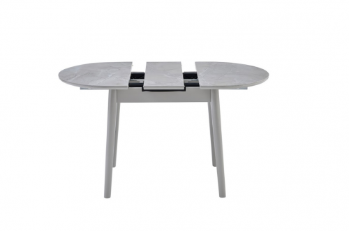 Стол раскладной VTR- ТМ-85-1 калакатта мрамор + серый  