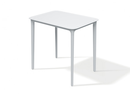 Стол прямоугольный уличный VLL- FERNE Remo (коричневый, белый, кирпичный)