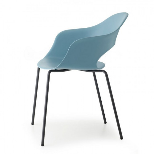 Стул пластиковый VLL- SCAB LADY B 2696 (голубой, синий)