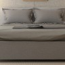 Кровать деревянная с мягким изголовьем WDS- Kioto 