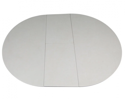 Стол раскладной INI- GENEWA CERAMIC 105(140)*105 бежевый/черный 