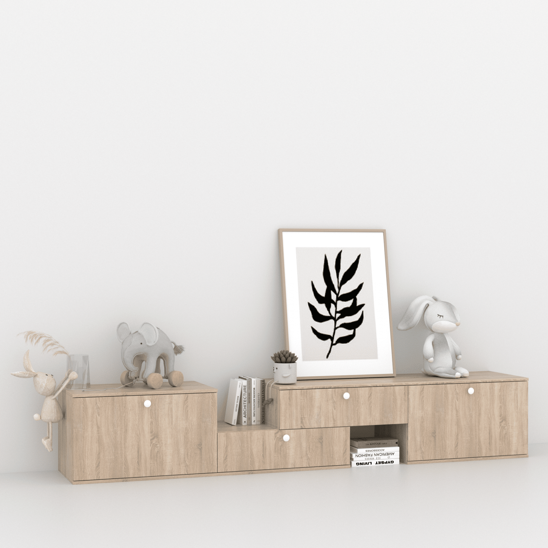 Комод-раздвижной 45х225х45 см KOD- КМ-Р