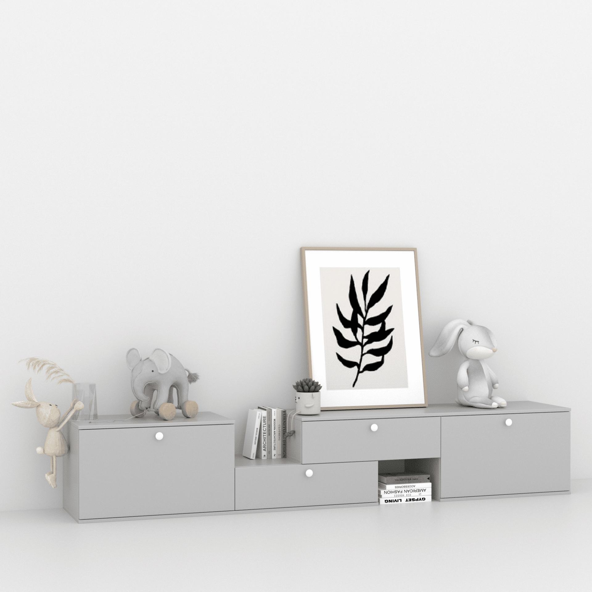 Комод-раздвижной 45х225х45 см KOD- КМ-Р