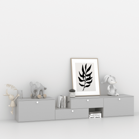 Комод-раздвижной 45х225х45 см KOD- КМ-Р