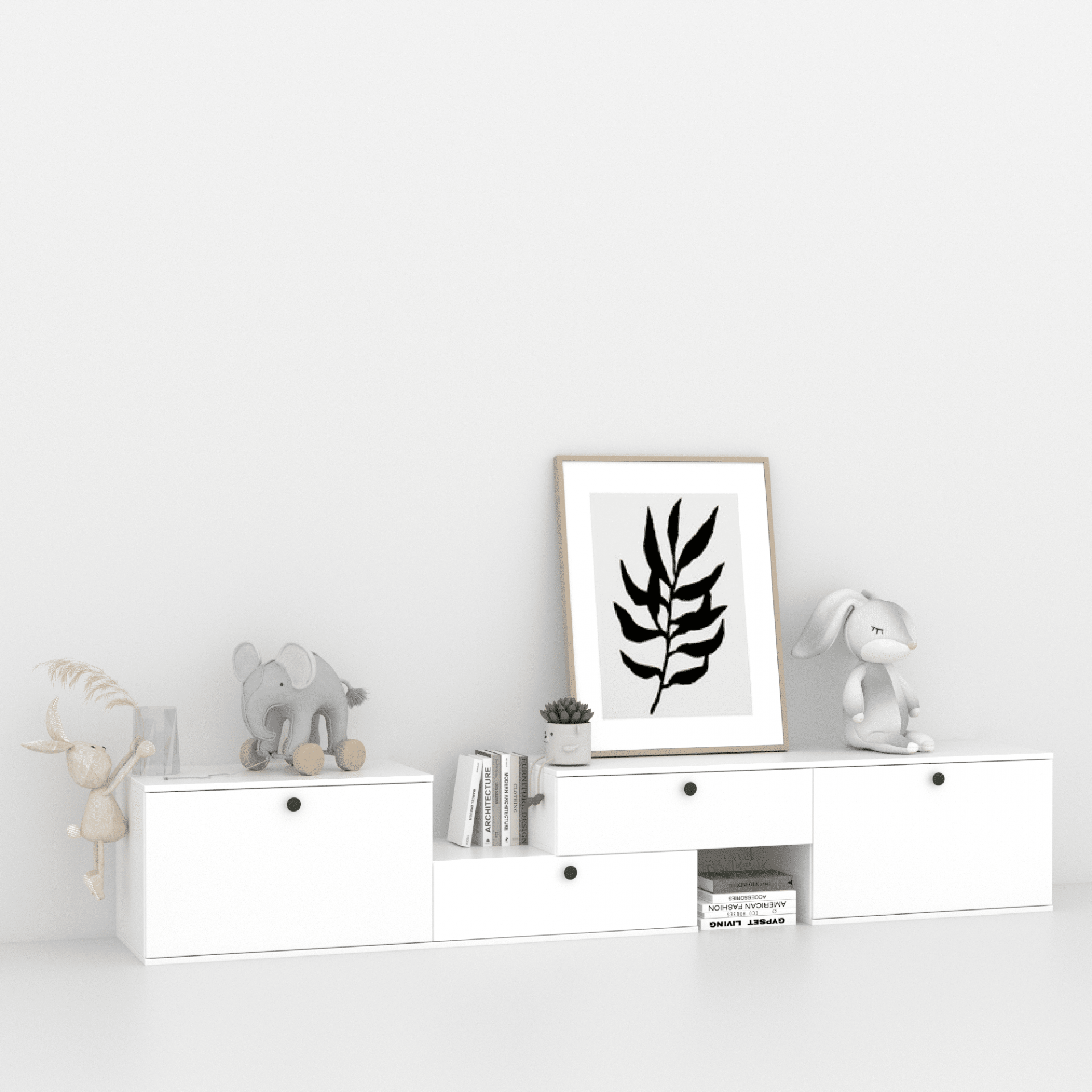 Комод-раздвижной 45х225х45 см KOD- КМ-Р