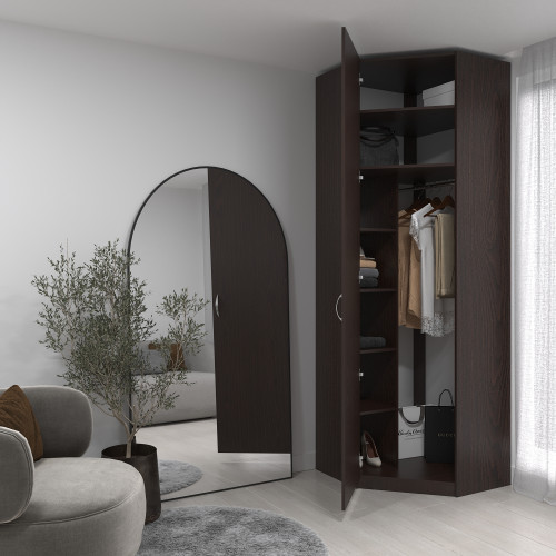 Шкаф угловой 240х80х80 cм KOD- ШК-У 2, 40