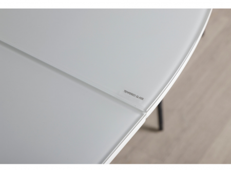 Стол обеденный модерн NL- BROOKS (белый, бежевый)    