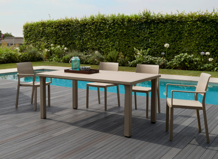 Стол пластиковый VLL- SCAB ERCOLE Тортора