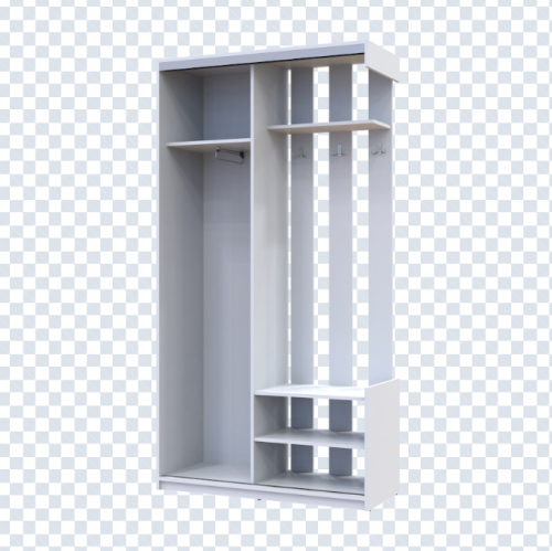 Прихожая DRS- City One Door 110х45х210 см Белый