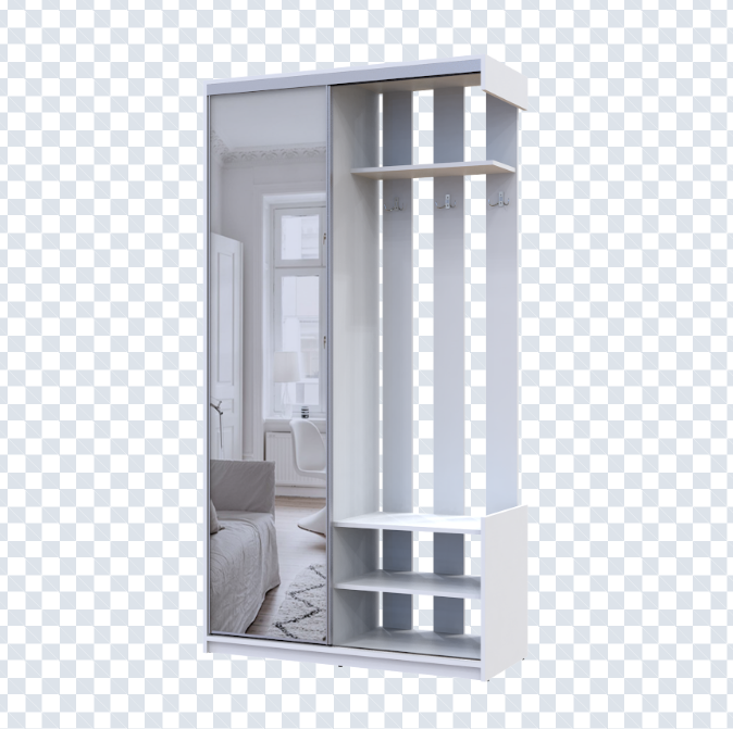 Прихожая DRS- City One Door 110х45х210 см Белый