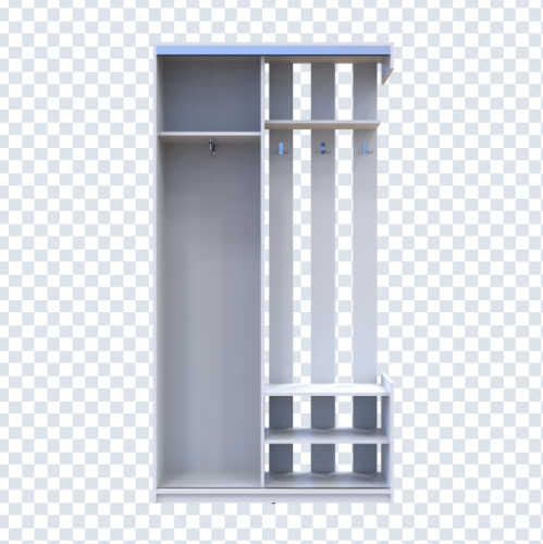 Прихожая DRS- City One Door 110х45х210 см Белый