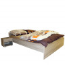 IDEA Двуспальная кровать 50341 дуб 160х200