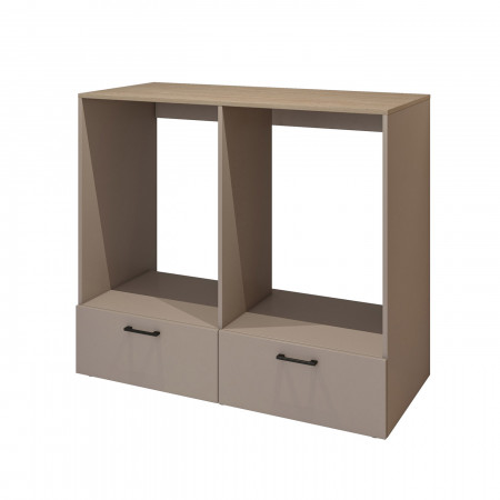 Шкаф для стиральной машины и сушилки Helvetia ROSA 30CDNO65 (конго/промасленный дуб)