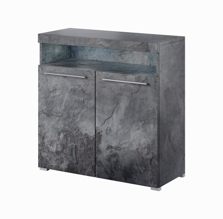 Комод на 2 двери Helvetia INDIA 24B0DE45 (шиффер)