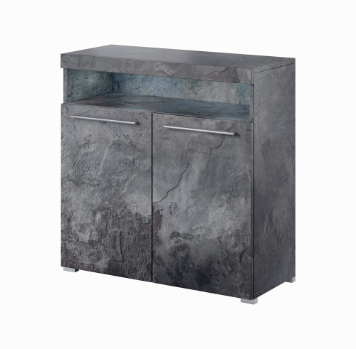 Комод на 2 двери Helvetia INDIA 24B0DE45 (шиффер)